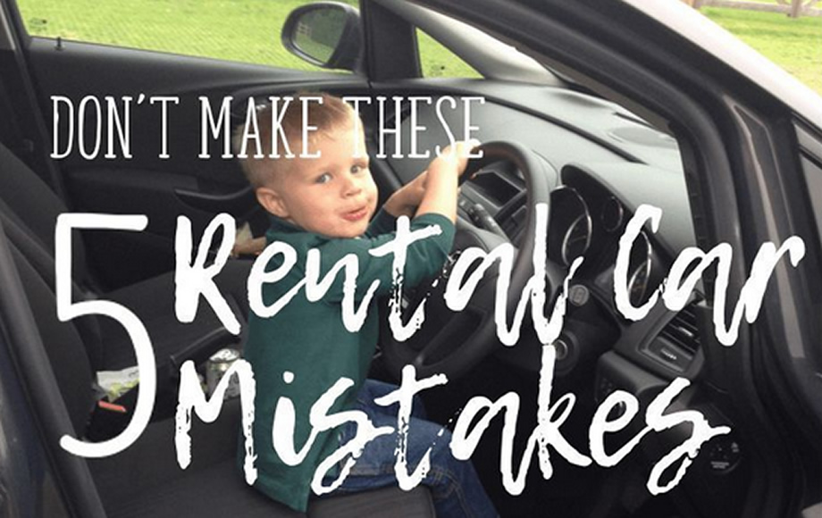 Car Rental Mistakes